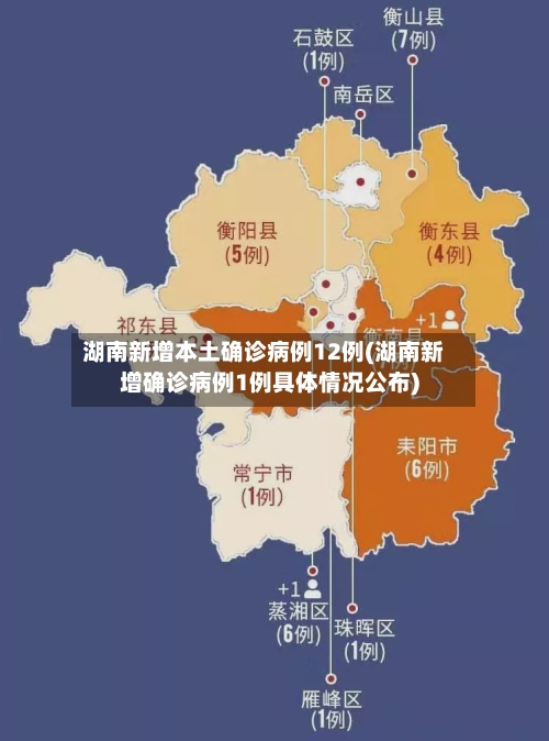 湖南新增本土确诊病例12例(湖南新增确诊病例1例具体情况公布)