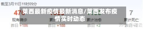 莱西最新疫情最新消息/莱西发布疫情实时动态-第2张图片