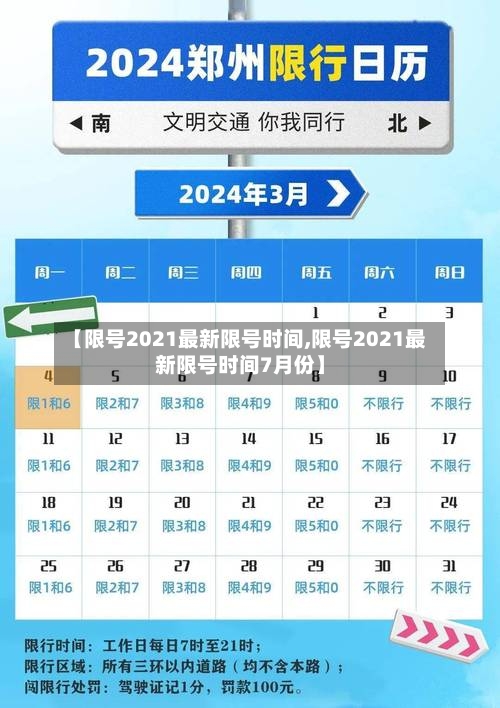 【限号2021最新限号时间,限号2021最新限号时间7月份】