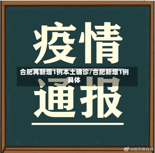 合肥再新增1例本土确诊/合肥新增1例具体