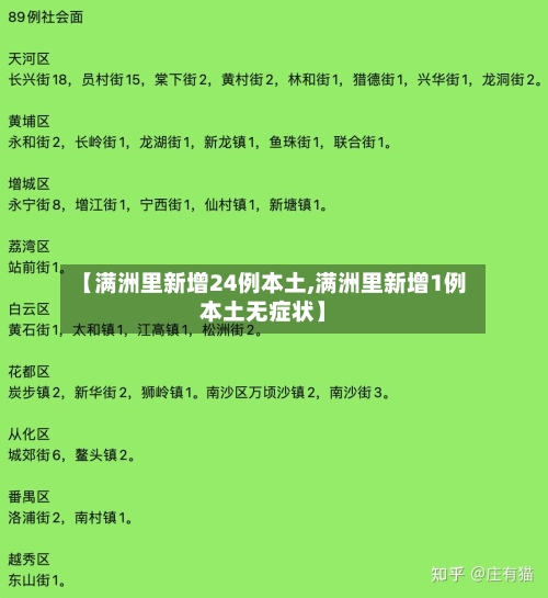 【满洲里新增24例本土,满洲里新增1例本土无症状】-第2张图片