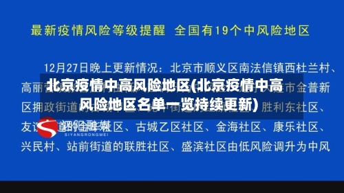 北京疫情中高风险地区(北京疫情中高风险地区名单一览持续更新)-第3张图片