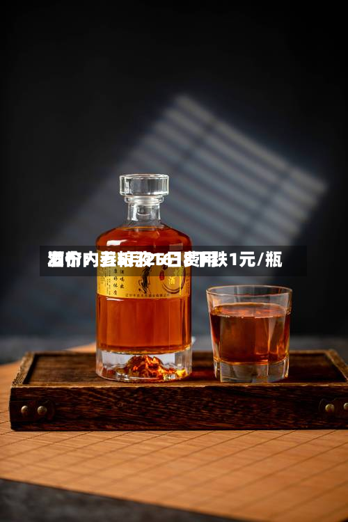 酒价内参5月25日费用
发布:五粮液1618下跌1元/瓶-第2张图片