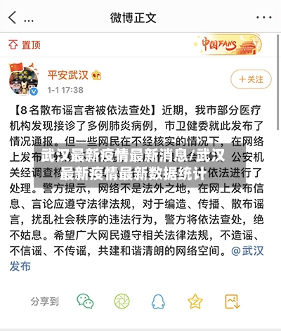 武汉最新疫情最新消息/武汉最新疫情最新数据统计